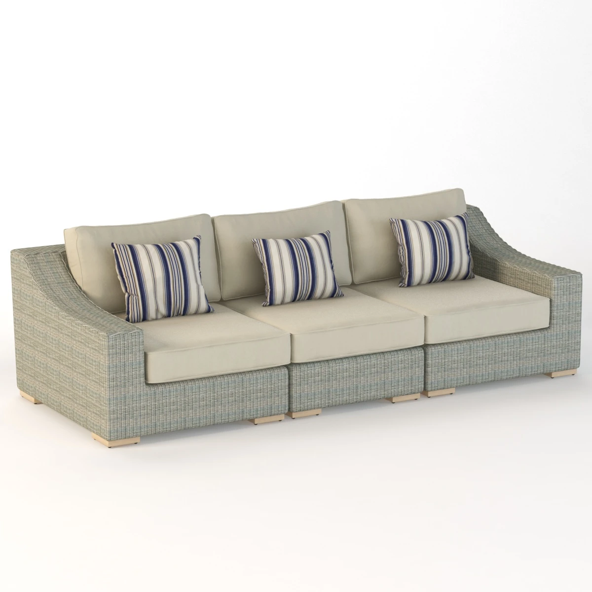 Corsica Outdoor Sofa By Madbury Road 3D Model_012
